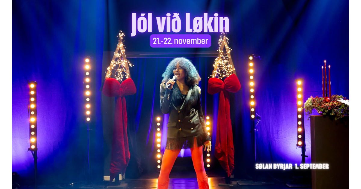 01 september - november 2026 Jól við Løkin